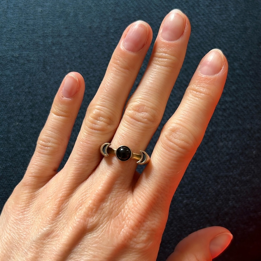 Pamela Love Moon Phase Ring size 6